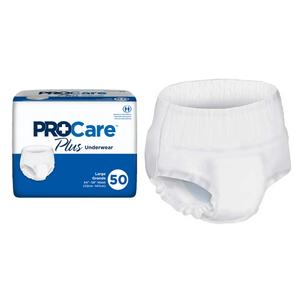 Procare Protective Underwear Size Medium 34-46 Lot of 40 Adult