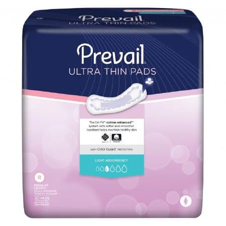 Prevail Light Absorbency Bladder Control Pads - Personally Delivered