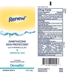 Renew Dimethicone Scented Skin Protectant Cream 4 oz. Tube 00410 1 Ct, 1 -  Kroger