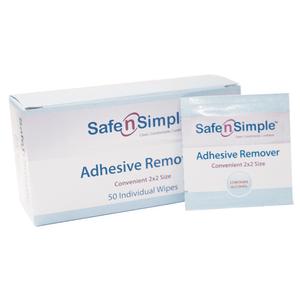 Safe n Simple Adhesive Remover Wipes - Personally Delivered