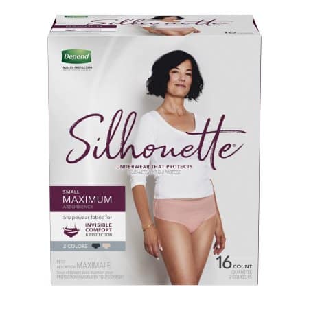 Depend FIT-FLEx Female Adult Absorbent Underwear Pull On with Tear